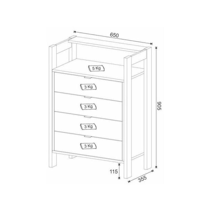 gaveteiro-com-4-gavetas-multimoveis-cr25006-branco-amendoa