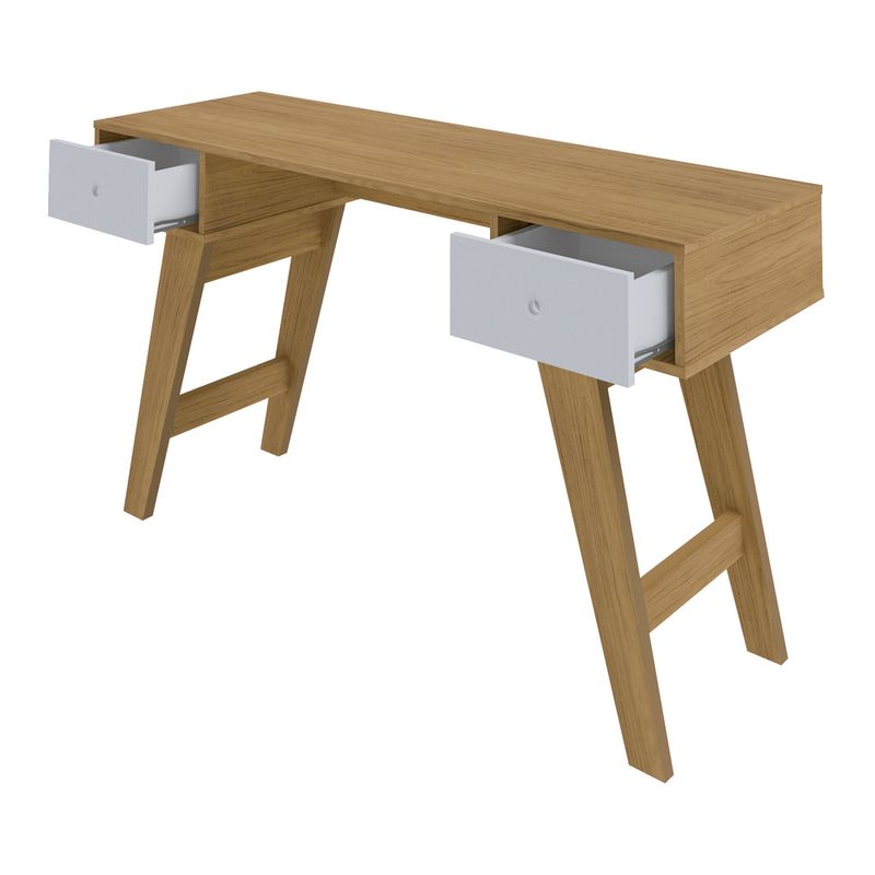 escrivaninha-retro-133-5cm-com-2-gavetas-multimoveis-cr25209-carvalho-branca