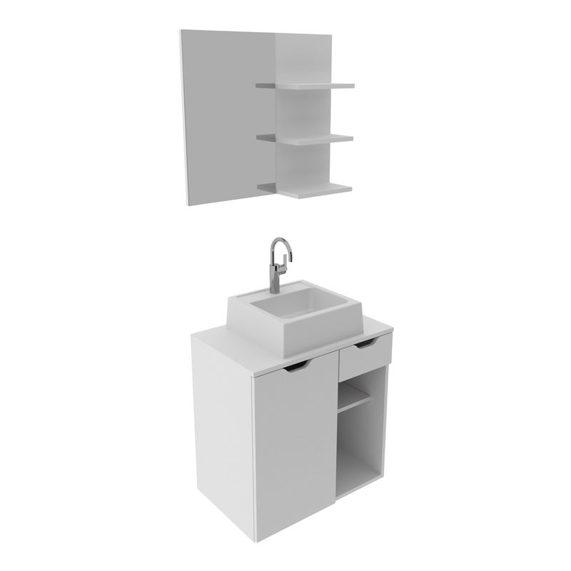 gabinete-de-banheiro-com-cuba-espelheira-60cm-multimoveis-cr10095-branco