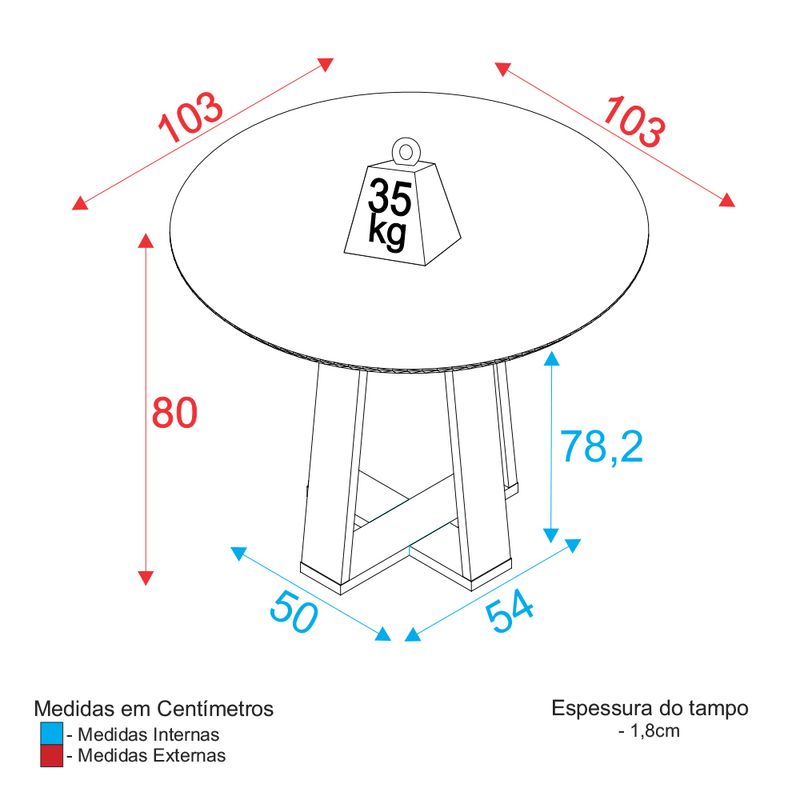 mesa-de-jantar-redonda-103cm-multimoveis-cr50043-carvalho-preta