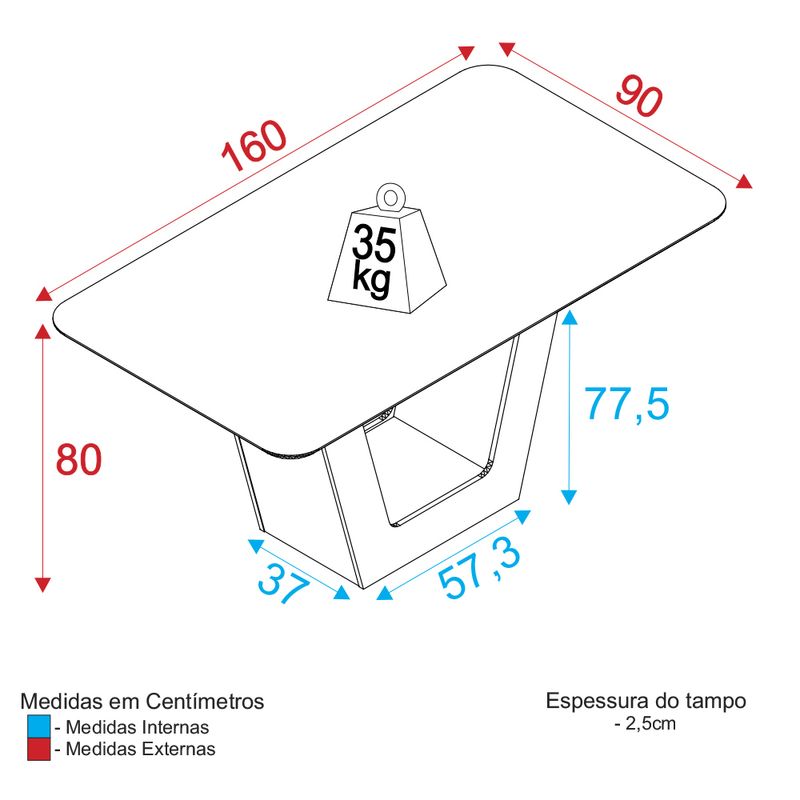 mesa-de-jantar-160cm-multimoveis-cr50045-carvalho-preta