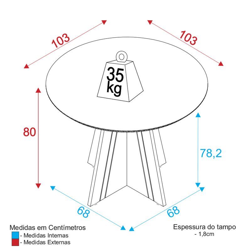 mesa-de-jantar-redonda-103cm-multimoveis-cr50047-carvalho-preta