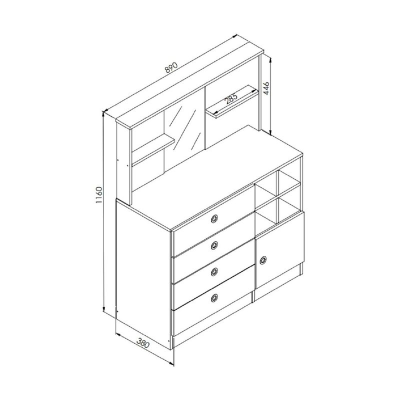 comoda-infantil-4-gavetas-e-1-porta-multimoveis-cr40102-branca