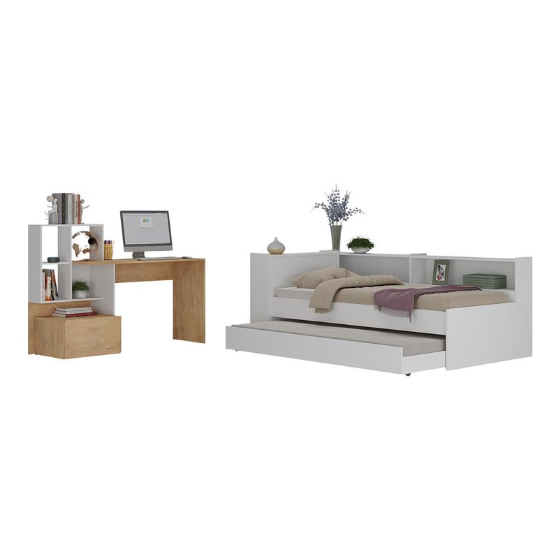 conjunto-quarto-bicama-bau-com-prateleira-e-escrivaninha-multimoveis-mp4126-branco-rustic