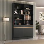 armario-estante-escritorio-2-portas-multimoveis-mp7000-preto-dourado