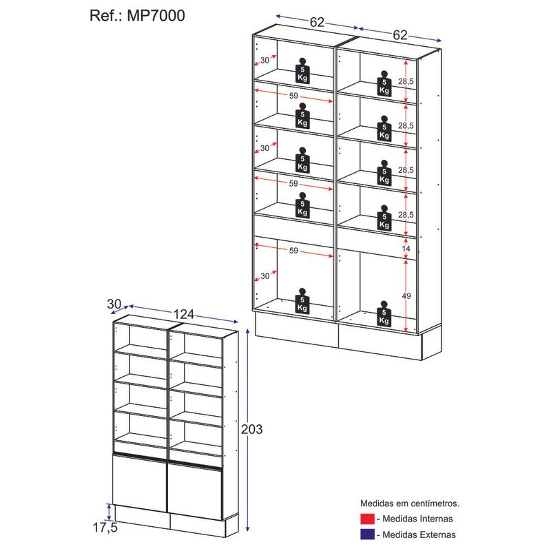 armario-estante-escritorio-2-portas-multimoveis-mp7000-preto-dourado