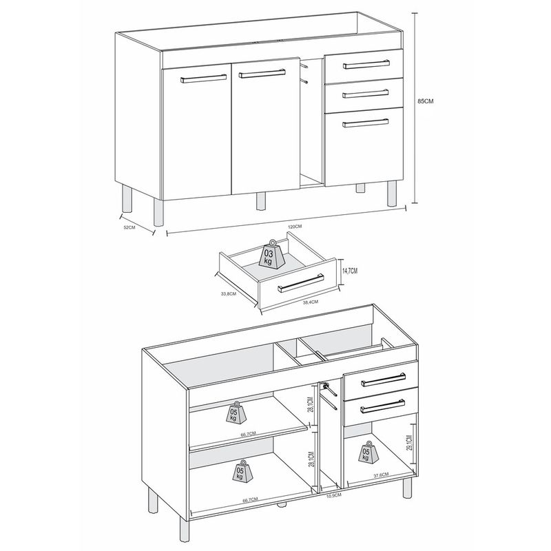 balcao-de-cozinha-120cm-com-porta-toalhas-multimoveis-cr20229-canelato-rustico-natura-off-white