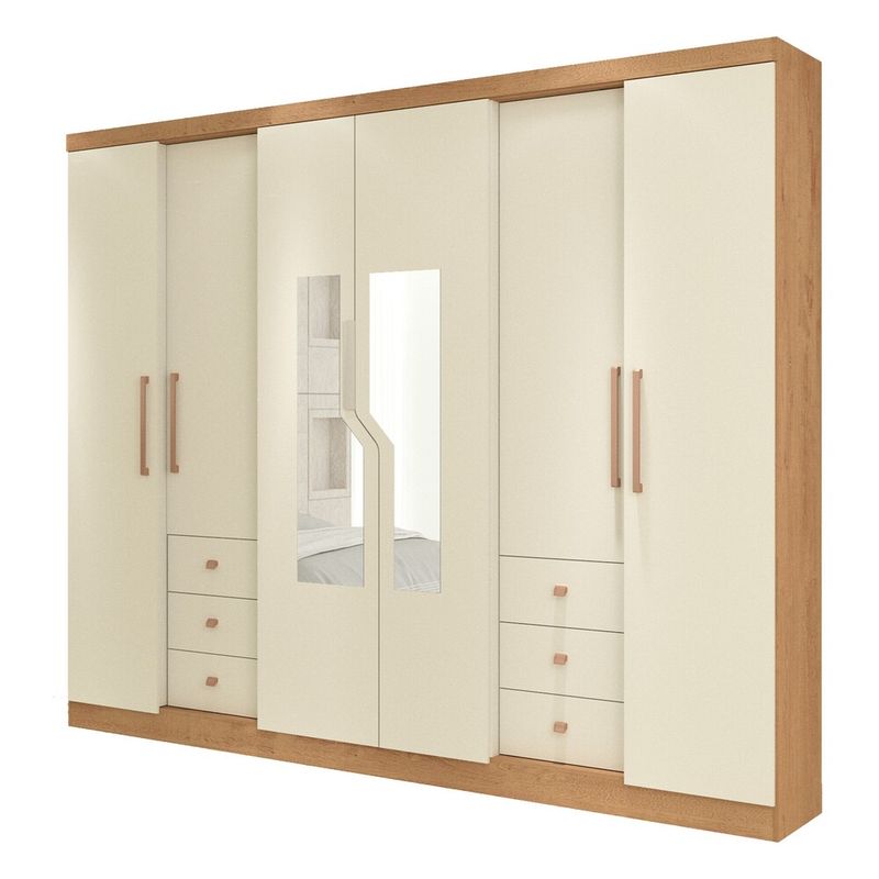 guarda-roupas-com-espelho-6-portas-6-gavetas-multimoveis-cr35118-canelato-rustico-natura-off-white