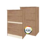 comoda-flex-com-4-gavetas-multimoveis-cr40107-canelato-rustico-natura-off-white