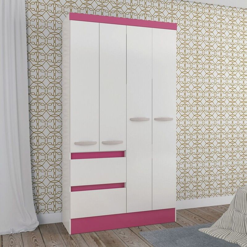 guarda-roupas-4-portas-2-gavetas-com-rodape-multimoveis-cr35135-branco-rosa