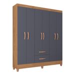 guarda-roupas-com-6-portas-e-2-gavetas-multimoveis-cr35137-canelato-rustico-grafite