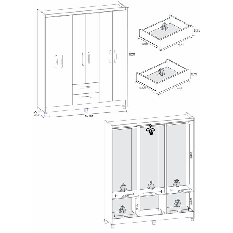 guarda-roupas-6-portas-2-gavetas-e-espelhos-multimoveis-cr35143-canelato-rustico-natura-off-white