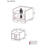 cama-pet-para-gato-com-1-gaveta-multimoveis-mp4127-branca