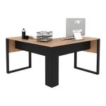 mesa-de-canto-para-escritorio-136cm-multimoveis-cr25263-amendoa-preto