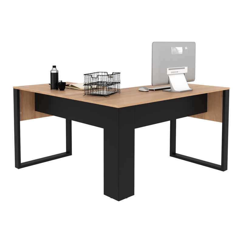 mesa-de-canto-para-escritorio-136cm-multimoveis-cr25263-amendoa-preto