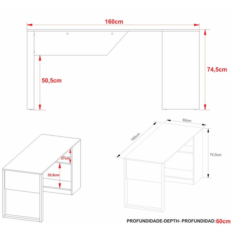 mesa-para-escritorio-com-armario-160cm-multimoveis-cr25264-amendoa-preto