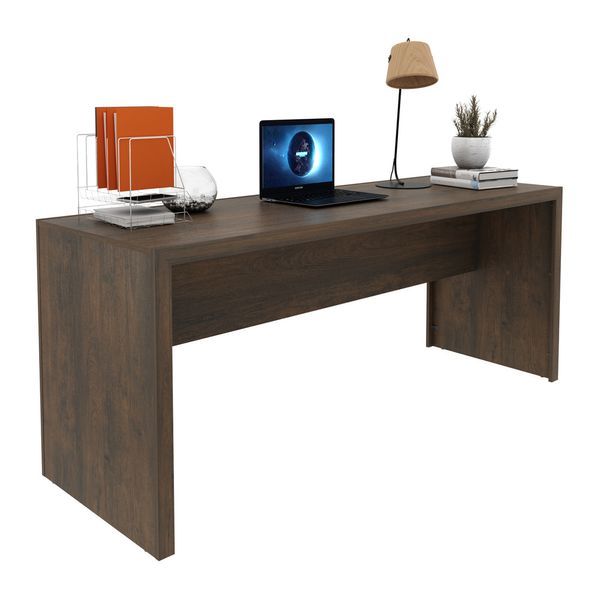 Escrivaninha/Mesa Escritório 180cm Multimóveis CR25266 Rústico