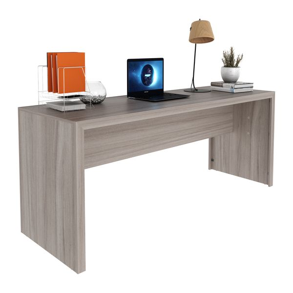 Escrivaninha/Mesa Escritório 180cm Multimóveis CR25266 Carvalho