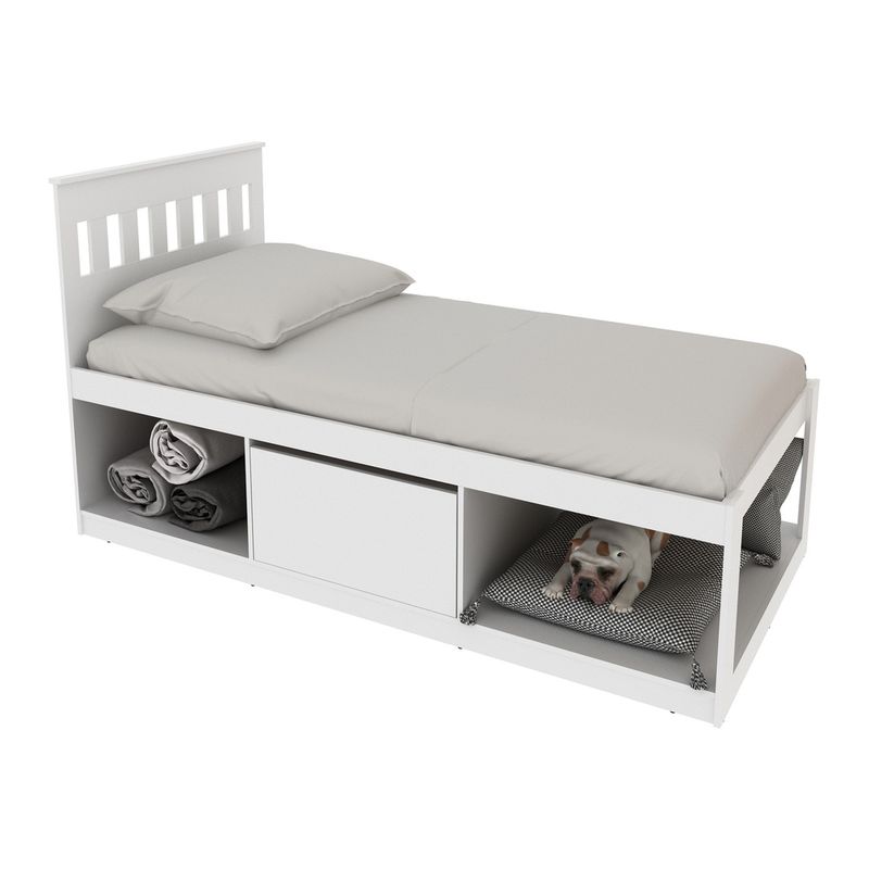 cama-solteiro-com-1-porta-e-nichos-espaco-pet-multimoveis-cr40112-branco