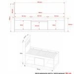 cama-solteiro-com-1-porta-e-nichos-espaco-pet-multimoveis-cr40112-branco