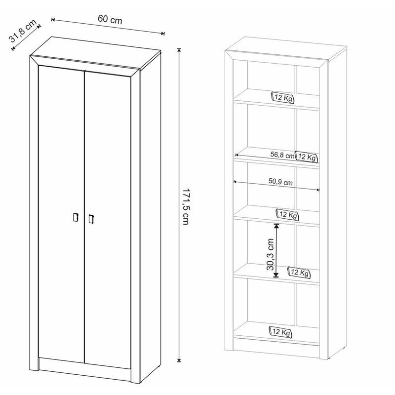 armario-escritorio-com-2-portas-multimoveis-cr25015-preto