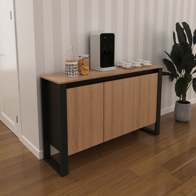 balcao-escritorio-com-3-portas-multimoveis-cr25044-amendoa-preto