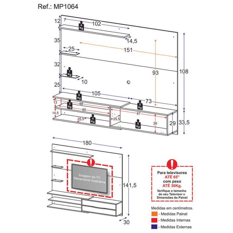 painel-para-tv-ate-65-polegadas-1-porta-e-prateleiras-multimoveis-mp1064-preto-rustic