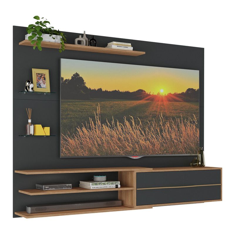 painel-com-suporte-para-tv-ate-65-polegadas-1-porta-e-prateleiras-multimoveis-mp1073-preto-rustic