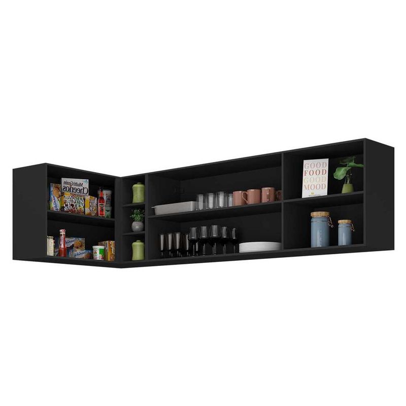 kit-armario-de-cozinha-aereo-canto-90cm-e-aereo-150cm-veneza-multimoveis-mp2149-preto-dourado