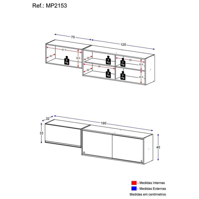 kit-2-armarios-de-cozinha-aereos-3-portas-veneza-multimoveis-mp2153-preto-dourado