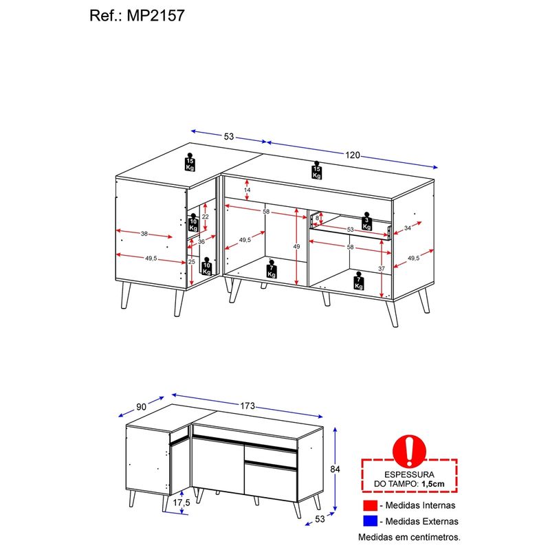 kit-armario-de-cozinha-balcao-canto-90cm-e-gabinete-pia-120cm-veneza-multimoveis-mp2157-preto-dourado