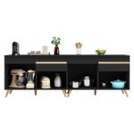 kit-armario-de-cozinha-gabinete-pia-120cm-veneza-multimoveis-mp2159-preto-dourado