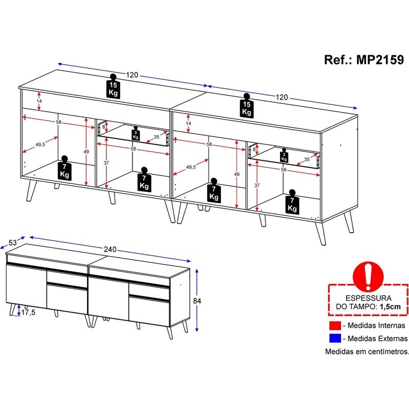 kit-armario-de-cozinha-gabinete-pia-120cm-veneza-multimoveis-mp2159-preto-dourado