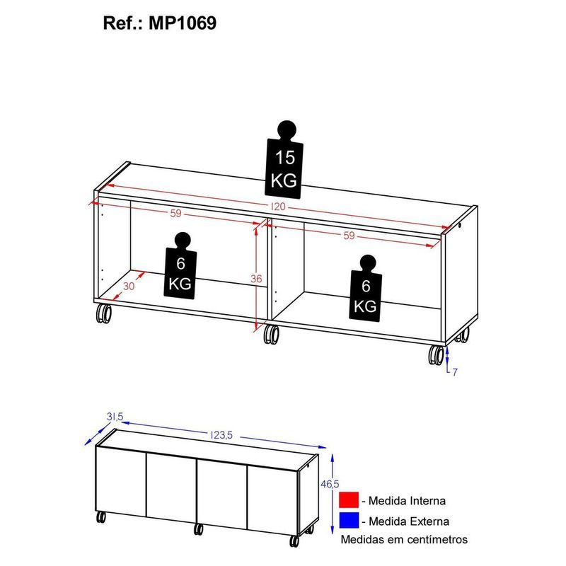 rack-para-tv-ate-50-polegadas-com-4-portas-e-rodizios-multimoveis-mp1069-grafite