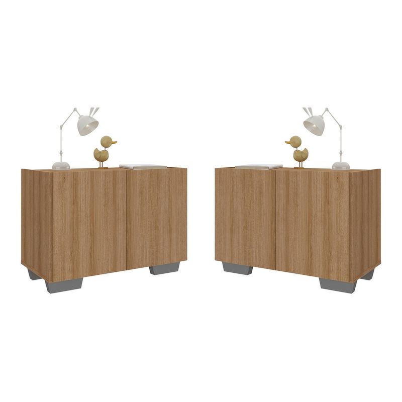 kit-2-mesas-de-cabeceira-2-portas-e-pes-multimoveis-mp4139-rustic-cinza