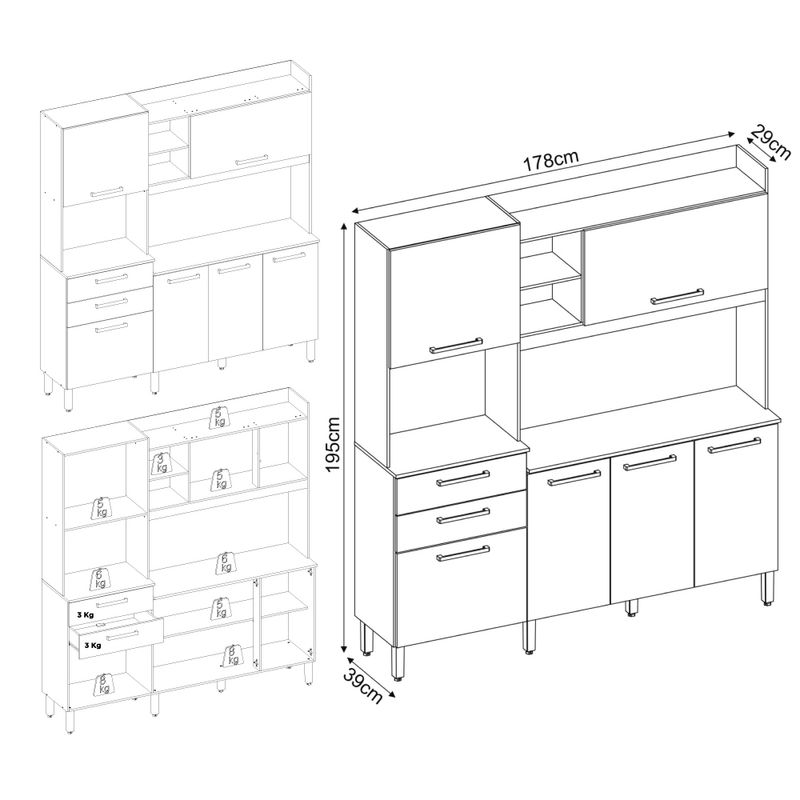 armario-de-cozinha-compacta-6-portas-e-2-gavetas-multimoveis-cr20231-amendola-branco