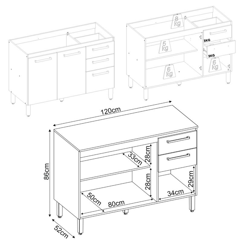 balcao-de-cozinha-gabinete-pia-120cm-3-portas-e-2-gavetas-multimoveis-cr20238-amendola-branco