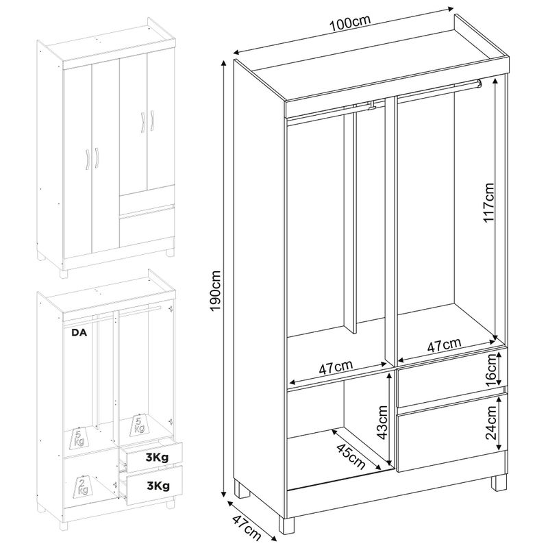 guarda-roupas-solteiro-4-portas-2-gavetas-multimoveis-cr35187-branco