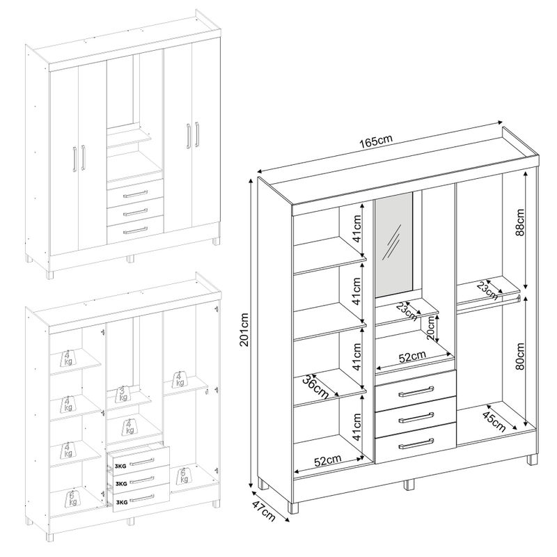 guarda-roupas-casal-4-portas-3-gavetas-e-espelho-multimoveis-cr35190-branco