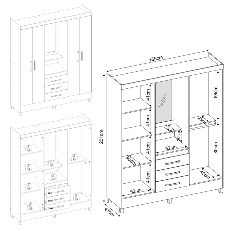 guarda-roupas-casal-4-portas-3-gavetas-e-espelho-multimoveis-cr35190-amendola