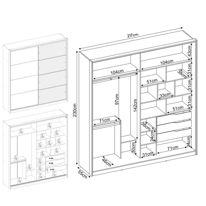 guarda-roupas-casal-2-portas-de-correr-flex-3-gavetas-multimoveis-cr35198-amendola-grafito