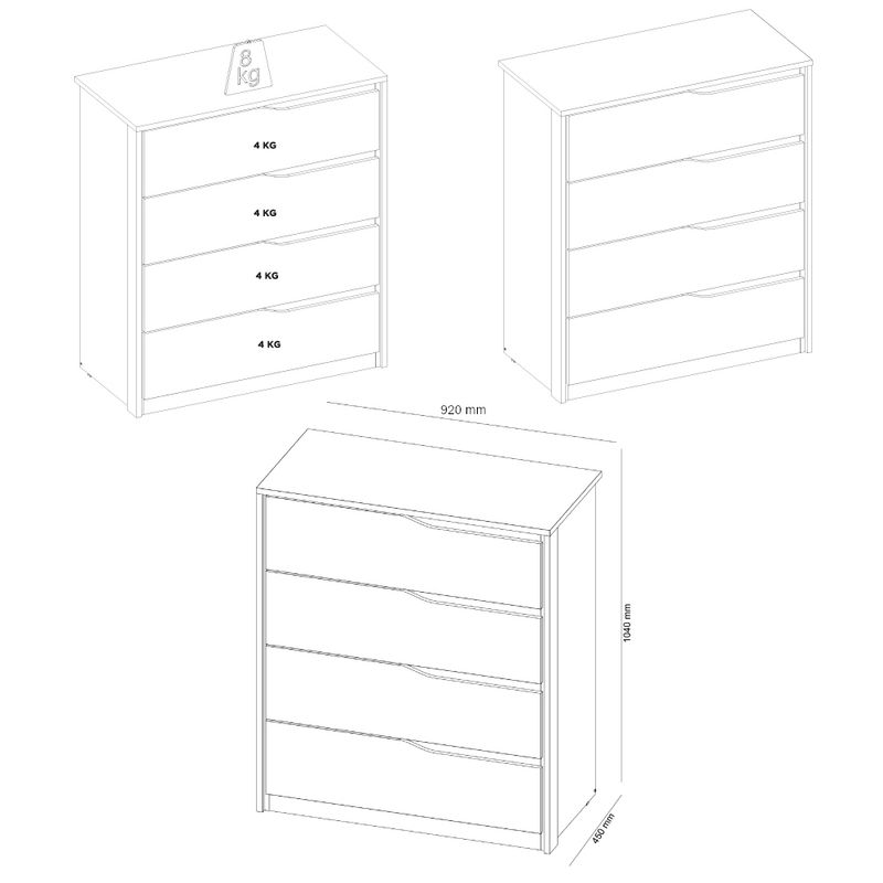 comoda-com-4-gavetas-multimoveis-cr40113-amendola