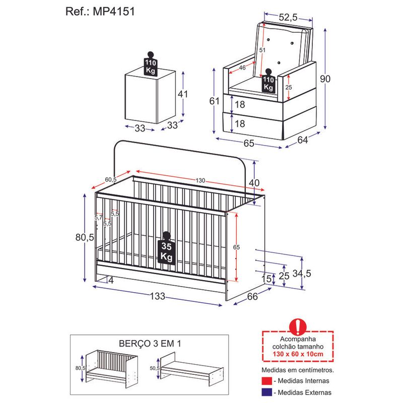 berco-3-em-1-com-colchao-poltrona-amamentacao-e-puff-multimoveis-mp4151-branco-cinza