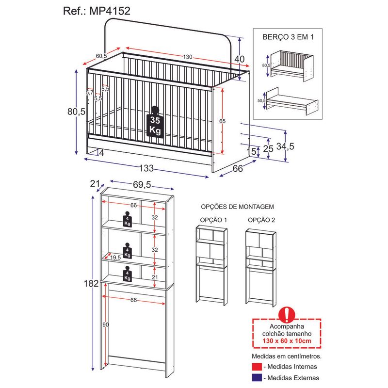 berco-3-em-1-com-colchao-e-armario-2-portas-multimoveis-mp4152-branco