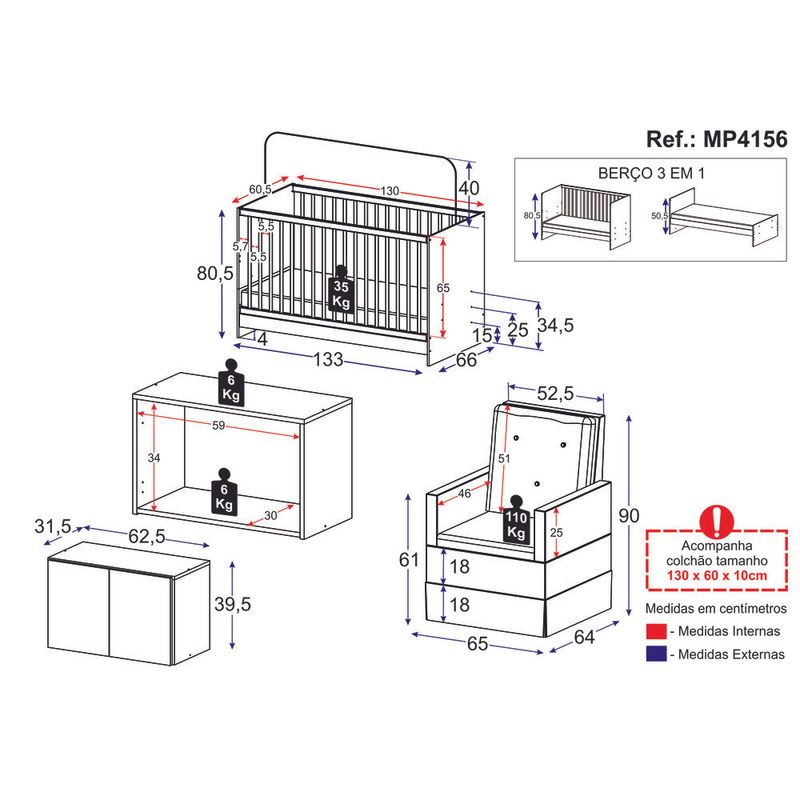 berco-3-em-1-com-colchao-poltrona-e-armario-aereo-2-portas-multimoveis-mp4156-branco-cinza