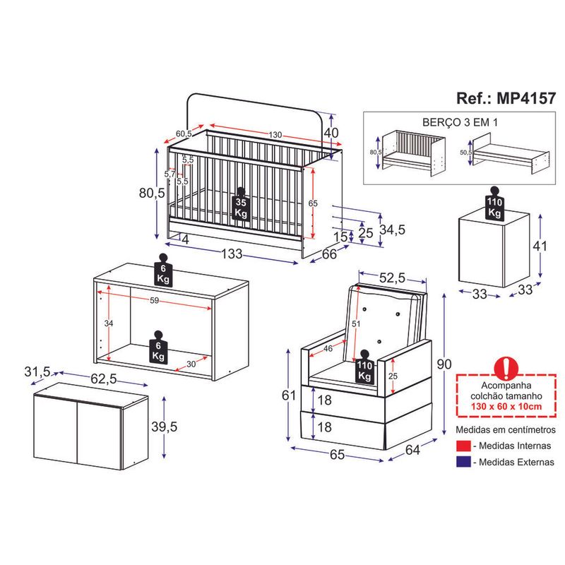 berco-3-em-1-com-colchao-poltrona-puff-e-armario-aereo-2-portas-multimoveis-mp4157-branco-cinza