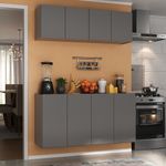 kit-armario-de-cozinha-e-aparador-4-portas-multimoveis-mp2162-grafite