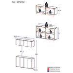 kit-armario-de-cozinha-e-aparador-4-portas-multimoveis-mp2162-rustic