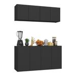 kit-armario-de-cozinha-e-aparador-4-portas-multimoveis-mp2162-preto