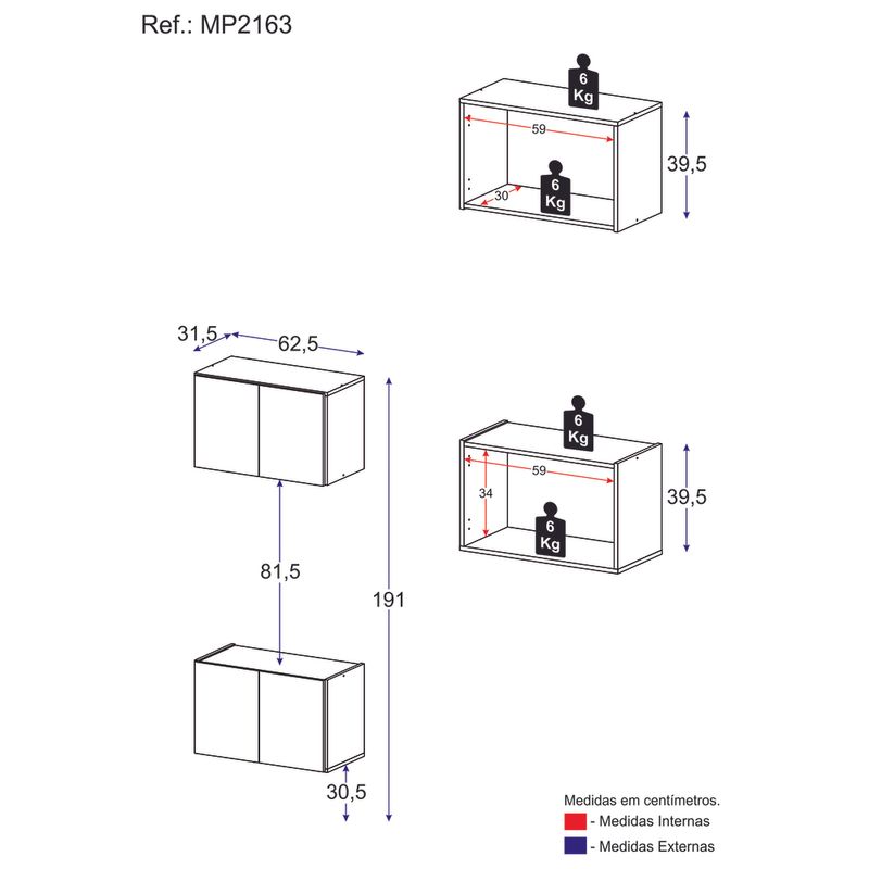 kit-armario-de-cozinha-e-balcao-2-portas-multimoveis-mp2163-branco